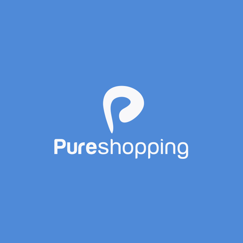 Courier logo with the title 'Create a playful logo for Pureshopping which serves both B2B and B2C'