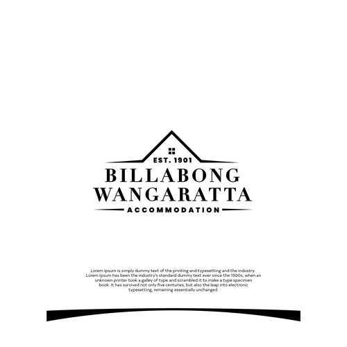 Road trip logo with the title 'Billabong Wangaratta'