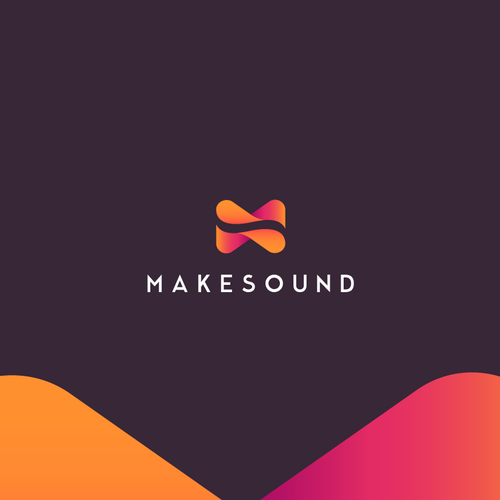 Sound design with the title 'MS musical monogram'