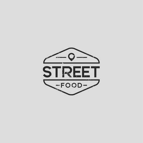 Street logo with the title 'STREET FOOD'