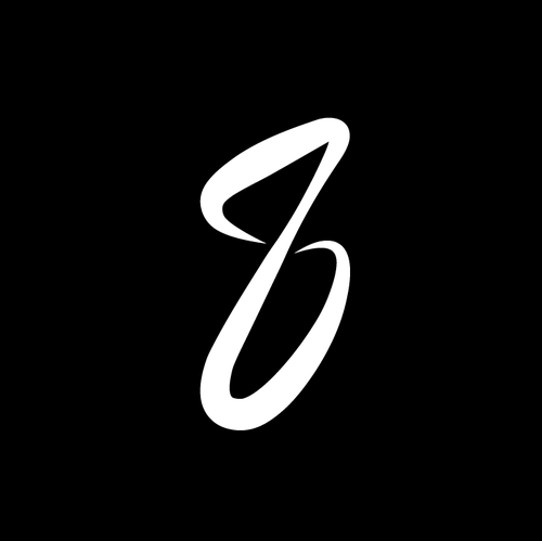 Cute symbols logo with the title '68 Infinity - Logo design'