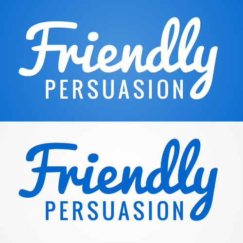 Nice design with the title 'Friendly Persuasion'