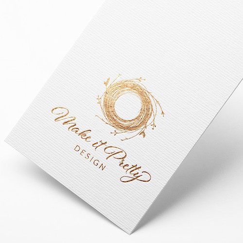 Household interior design logo with the title 'Logo for interior design company'