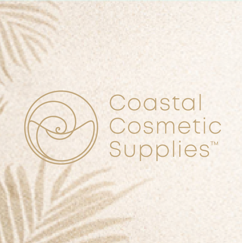 Best adobe fonts logo with the title 'Coastal Cosmetic Supplies Logo/Branding'
