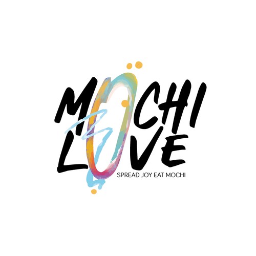 Retail design with the title 'Joyful typography'