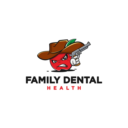 Apple logo with the title 'Family Dental Health'