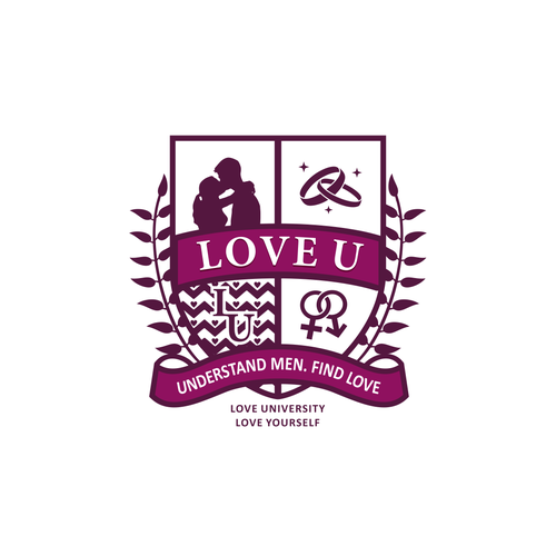 University logo with the title 'Emblem Dating University Logo'