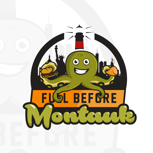 Squid logo with the title 'Full Before Montauk'