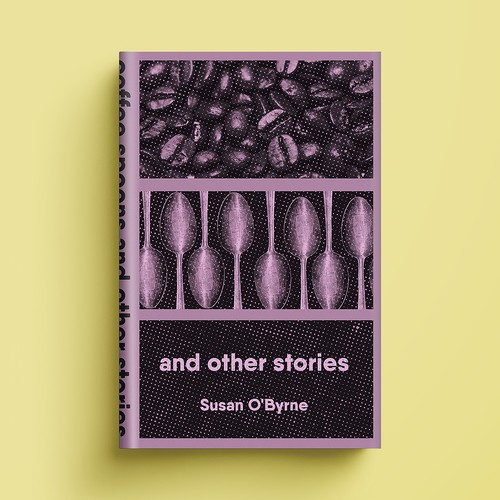 Retro book cover with the title 'fiction cover'