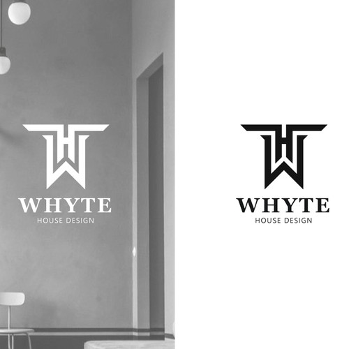Renovation logo with the title 'Brand Concept for Whyte house design'