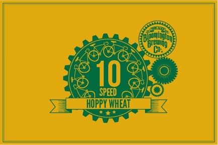 Brewery artwork with the title 'One of our best beers needs a kick-ass label design!'