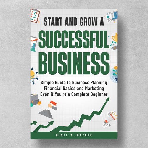 Book cover with the title 'Start and Grow a Successful Business'