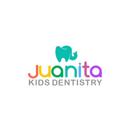 Pediatric design with the title 'create logo and website for pediatric dental clinic'