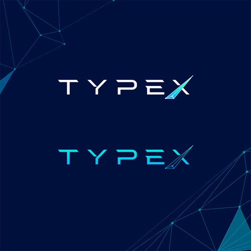 X design with the title 'Type X logo (for sale)'