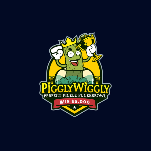 Pickle design with the title 'Pickle Logo'