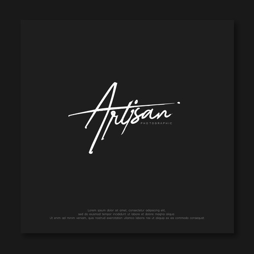 Art logo with the title 'Artisan Photographic'