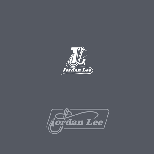 Fisherman logo with the title 'Bold logo of professional fisherman'