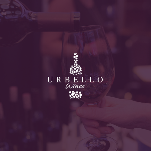 Violet design with the title 'Wine experiences'