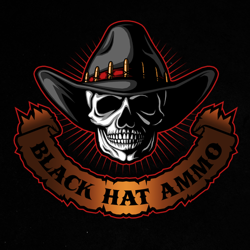 Military design with the title 'Logo design for Black Hat Ammo'