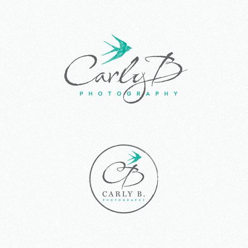Photography logo with the title 'Carly B photography'