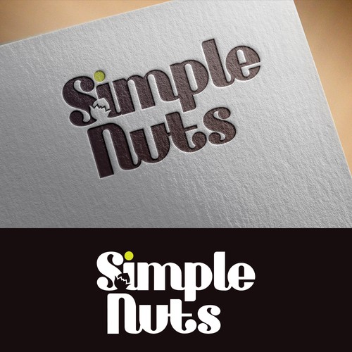 Nut logo with the title 'Logo for health food store'