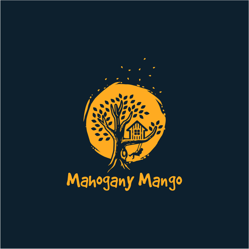 Party brand with the title 'Logo for Mahogany Mango'