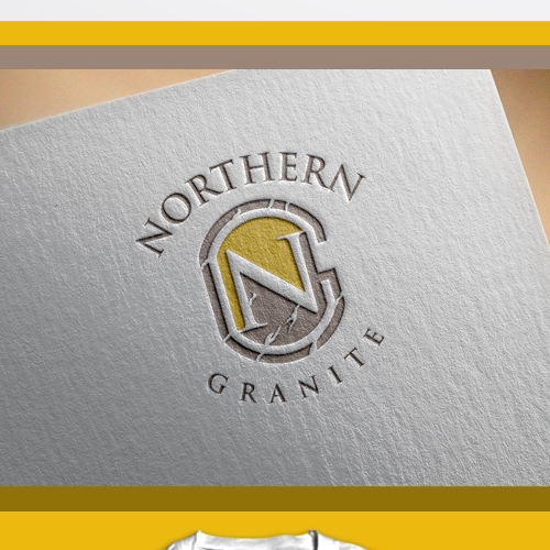 Texture logo with the title 'Northern Granite logo'