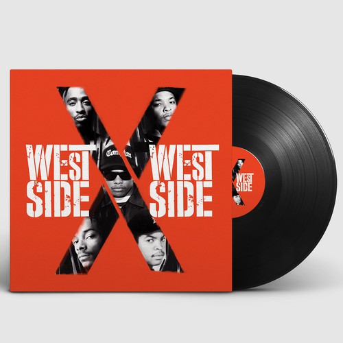 Hip hop artwork with the title 'West Side Album'