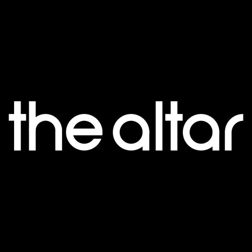Brand logo with the title 'the altar'