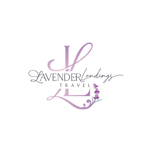 Whimsical logo with the title 'Whimsical yet classy logo for luxury travel agency'