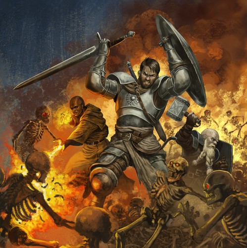 Warrior book cover with the title 'A Tide Of Bones remake'