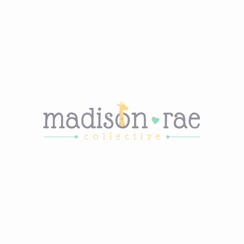 Baby design with the title 'Madison Rae'