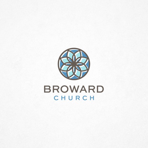 Church brand with the title 'Logo for a Church'