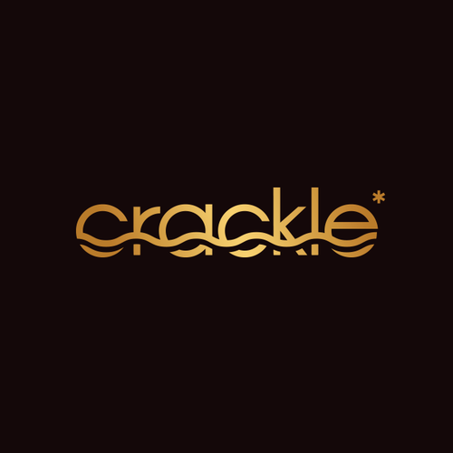 Professional brand with the title 'Crackle Logo Design'