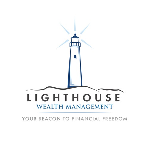 Combination logo with the title 'Lighthouse Wealth Management'