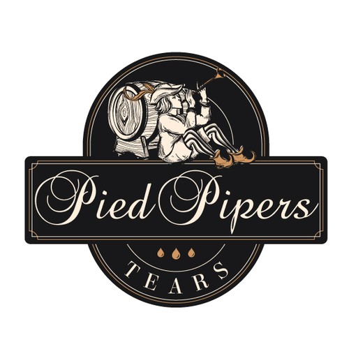 Bourbon logo with the title 'Whisky Logo '