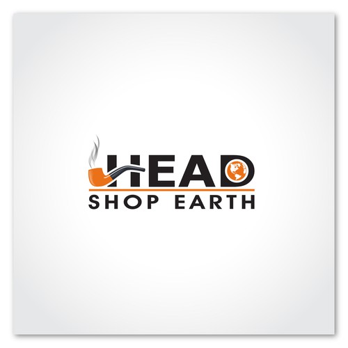 Head logo with the title 'Help Head Shop Earth with a new logo'