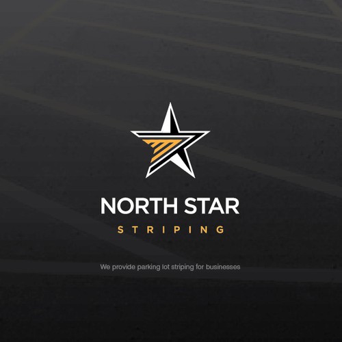Service design with the title 'North Star Striping'