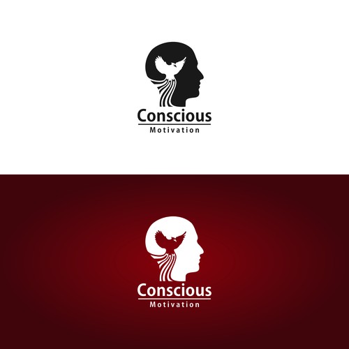 Motivational logo with the title 'conscious Motivation'
