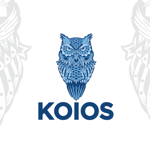 Ethnic design with the title 'koios'