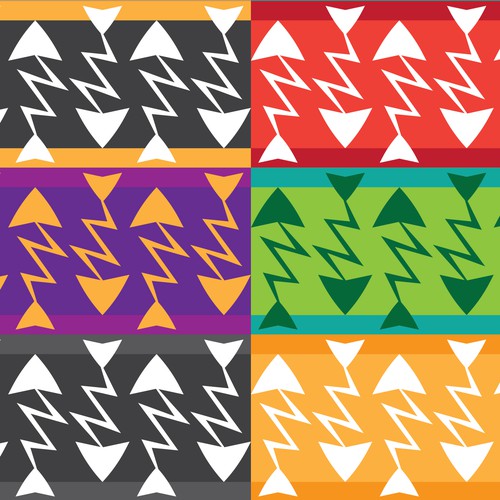 Seamless design with the title '(Entry) COLLAR for: New Collar Design 1'