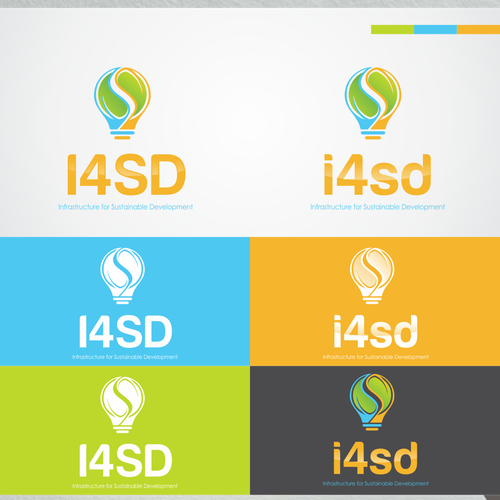 Recycling design with the title 'bulb concept corporate logo'