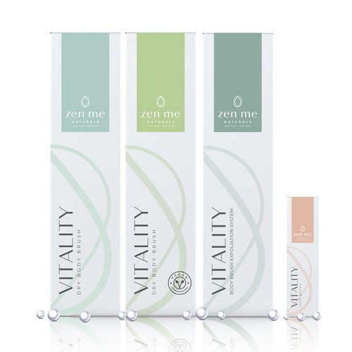 Natural packaging with the title 'Packaging design'