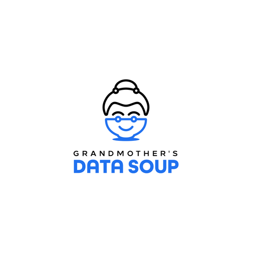 Data science logo with the title 'Grandmother's Data Soup'