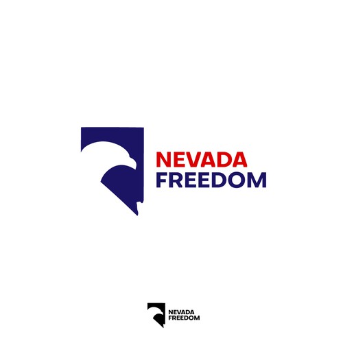 Nevada logo with the title 'Logo for political action committee Nevada Freedom'