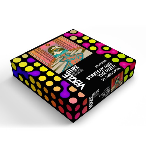 Sleeve design with the title 'Modern Puzzle Packaging'