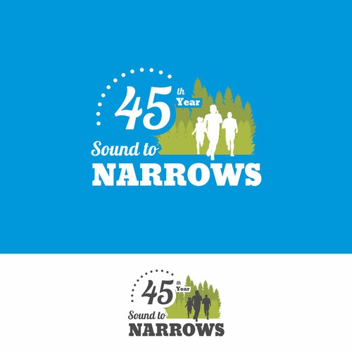 50 year anniversary logo with the title 'Sound to Narrow Logo'
