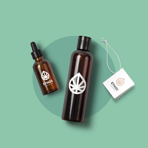 Oil logo with the title 'Logo for CBD company'