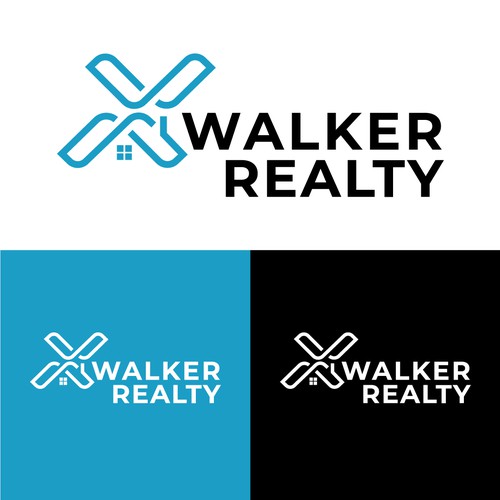 Windmill logo with the title 'Logo for realty'
