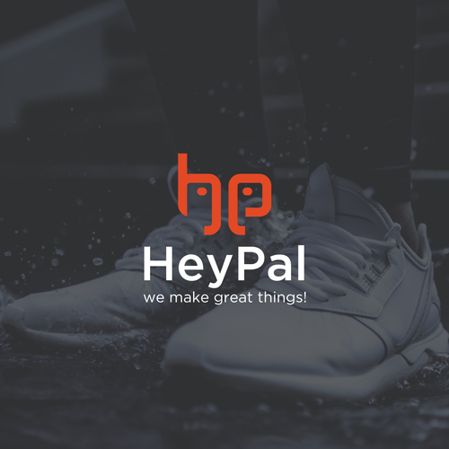 Clothing brand with the title 'Logo and Brand identity for HeyPal'